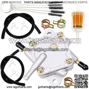 Fuel Pump Compatible for EZGO Golf Cart Gas Car 295cc 350cc Robin Engine TXT & Medalist 4-Cycle Model 72021-G01 S5148 72021G01 1994-UP
