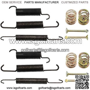 Golf Cart Brake Assembly Kit,Rear Brake Cluster&Bendix Brake Spring Hardware Kit Fit 1996-up EZGO TXT and Yamaha G14, G16, G19, G20,G21,G22 OEM#70998-G01 70998-G02 27944G01 JG5819G-00