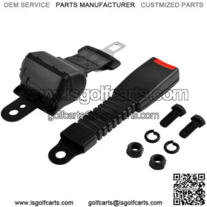 Golf Cart 42" Retractable Seat Belt for EZGO Yamaha Club Car Universal Fit Parts