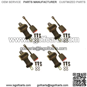 Golf Cart seat belt Street Legal Upgrade For Club Car, Yamaha, EZGO