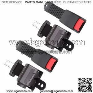 2 Pcs Golf Cart Seat Lap Belts 42" FOR EZGO/Yamaha/Club Car