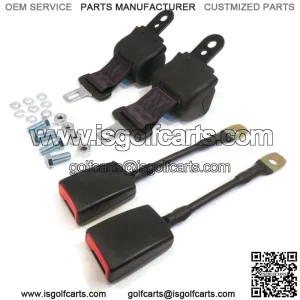 Universal Seat Belt Buckle & Receiver Set for Front or Rear Seating