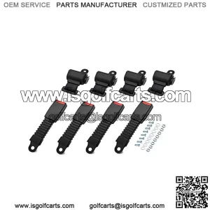 Golf Cart Seat Belts Club Car Seat Belts Seat Belts for Front and Rear ...