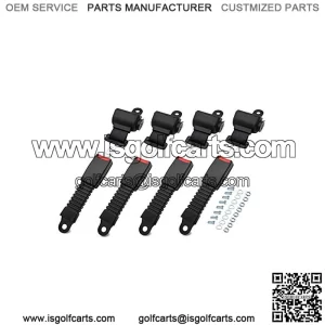 Golf Cart Seat Belts, Club Car Seat Belts, Seat Belts for Front and Rear S