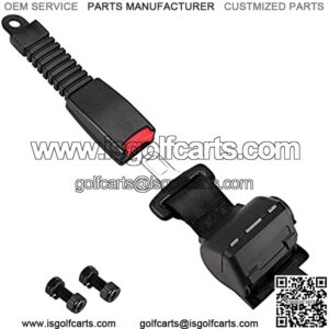 Golf Cart Seat Belts Retractable 47.64" Universal Seat Belts for Golf Cart for Golf Cart EZGO TXT RXV, Yamaha, Club Car, UTV, ATV(1 Set)