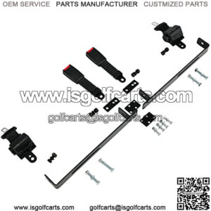 Golf Cart Set of 2 Retractable Belt Kit Retractable Bracket Fits EZGO TXT Yamaha Club Car DS Suitable for Most Golf carts??
