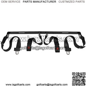 Golf Cart Seat Belt Kit 60" Extended Street Legal Seat Belts