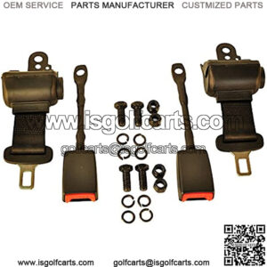 Retractable Seat Belts for EZGO Club Car Yamaha Golf Cart Set of 2