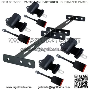 Universal 4 Passenger Retractable Seat Belt Kit