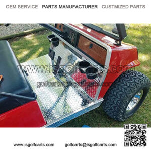 Carts Parts Club Car DS Golf Cart Polished Aluminum Diamond Plate Upper Floor