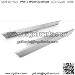 Aluminum Diamond Plate Rocker Panel for EZGO TXT Golf Cart 1996-2013 Slivery