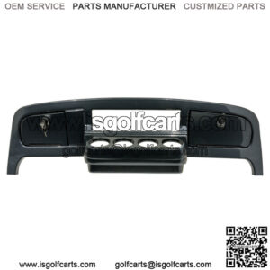 EZGO TXT Freedom (2014-Up) /S4/L4/S6/L6 Carbon Fiber Dash Cover w/ Locking Doors