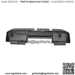 EZGO RXV (08-15) Golf Cart Carbon Fiber Dash Cover With Locking Doors