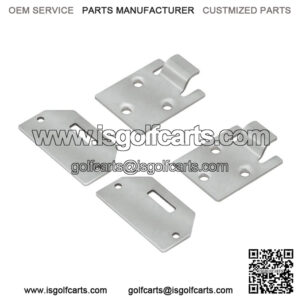 EZGO TXT 1995-UP Seat Bottom Seat Hinge Plate OEM# 71610-G01, 71609-G01