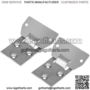 Golf Cart Seat Bottom Hinge Plate for EZGO(1995-up) TXT/Medalist Golf Cart Set of 2