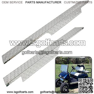 Aluminum Alloy Diamond Plate Rocker Panel for 1996-2013 EZGO TXT Golf Cart