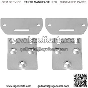 Golf Cart Seat Hinge for EZGO TXT/Medalist 1995-Up Male & Female Sets OEM #71609-G01 71610-G01