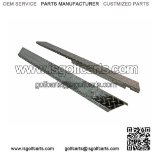 Club Car DS Golf Cart Diamond Plate Full Rocker Panels