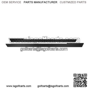 Black Rocker Panel Set for EZGO Express S6/Express L6 Golf Cart (Fits 2012-Up)