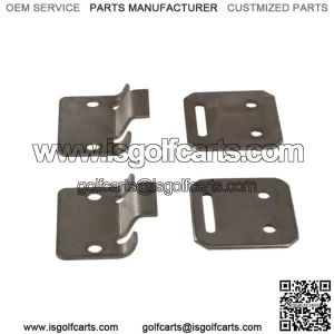 Club Car Seat Hinge Set For DS Golf Cart 79-Up - 1012412, 1011652 - 2 Sets