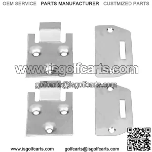 Golf Cart Seat Bottom Hinge and Cart Plate for EZGO TXT 95.5+ 71610-G01 71609G01