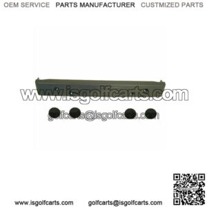EZGO Golf Cart TXT Rear Bumper & Bumper Plugs. 2000 & up TXT