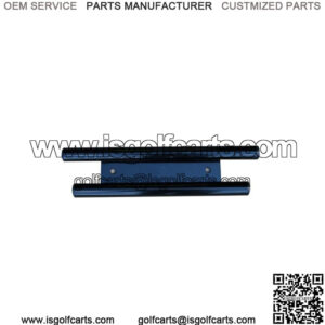 Club Car DS Small Front Bumper - High-Gloss Black Powder Coat