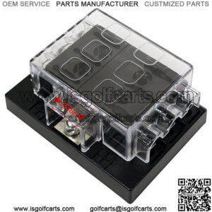 ATC Fuse Block with Cover for Golf Carts
