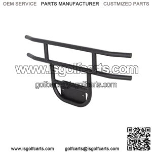 Front Golf Cart Brush Guard Tubular Bumper Compatible with 1981 and Up Club Car DS Gas and Electric Models Black Club Car Precedent Front Brush