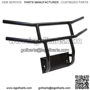 Front Brush Guard Black Powder Coat Yamaha Drive2 Golf Cart - Fits 2017-Up