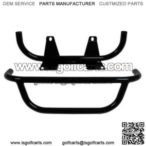 Club Car Precedent Tubular Front Bumper, Black for 2004-Up