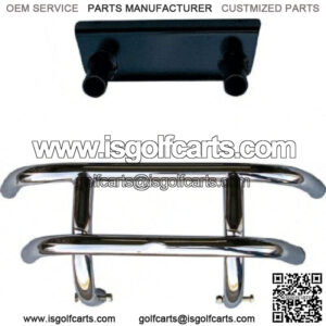 Club Car DS Front Bumper, Stainless Steel for 1981-Up