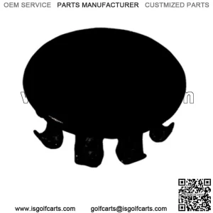 Rear Bumper Plugs for EZGO TXT Golf Cart - Fits 1996-1999 - Bag of 10