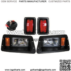 Yamaha G14 - G22 Golf Cart Headlight & LED Tail Light Kit
