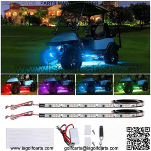 ClubCar EZGO YAMAHA golf cart LED light strip kit specific model size consult customer service