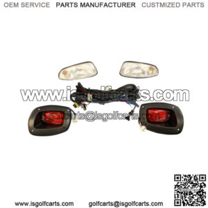 EZGO RXV Factory Style Golf Cart Headlight /LED Tail Light Kit 2008-2015