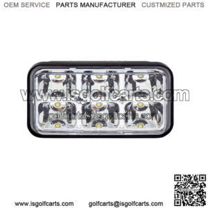 EZGO LED Headlight Assembly Workhorse, ST350 96+, Marathon 80-94 Golf Cart Light