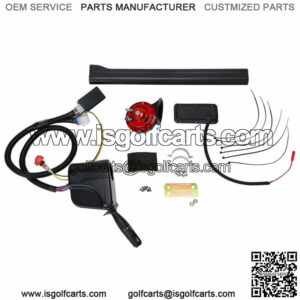 Golf Cart LED Light Turn Signal Kit with Horn Brake Hazard Light Switch 12V
