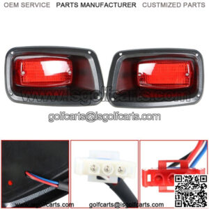 For EZGO TXT ST Golf Cart Full LED Rear Tail Light 1995-2013(2 LED Taillights)