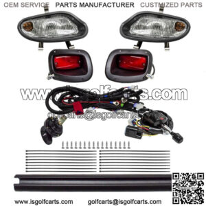 Deluxe Full Light Kit for EZGO TXT Freedom Gas Electric 2014 & UP Valor