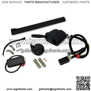 Upgrade Kit for Golf Cart Lights with Turn Signal, Brake Switch Pad, Horn