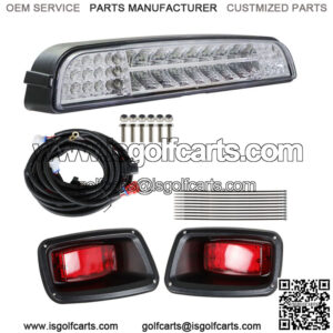 Golf Cart LED Light Bar Kit with LED Taillights 2 product For EZGO TXT (96-13)