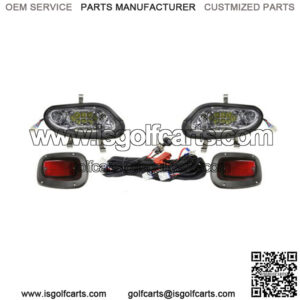EZGO TXT 2014-UP Valor/Freedom Basic Light Kit LED Headlights w/ LED Taillights