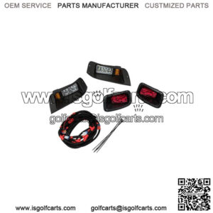 Adjustable LED Light Kit ÿ For E-Z-GO TXT (Years 1994.5-2013)
