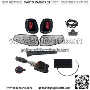 LED Clear Lens Standard Factory Style Street Package for E-Z-GO RXV (08-15)