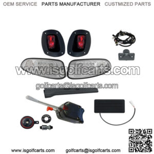 LED Clear Lens Basic Street Package for E-Z-GO RXV (08-15)