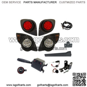 LED Yamaha Drive Factory Style Deluxe Street Package Light Kit-Pedal Bracket