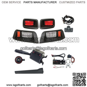 LED Deluxe Street Package Light Kit for EZ GO TXT (96-13)