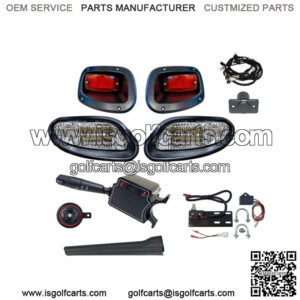 LED Deluxe Street Package Light Kit for EZ GO TXT (14+)