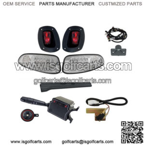 LED Deluxe Factory Style Street Package for E-Z-GO RXV (16+ Elec)